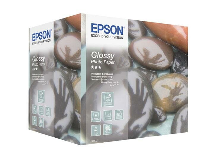 Глянцевая фотобумага Epson Glossy Photo Paper 10x15cm, 225g, 500 листов