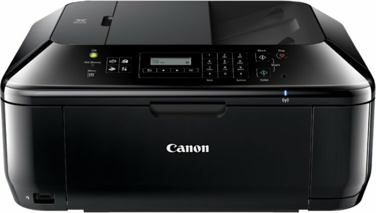  как выглядит Canon MX524 с СНПЧ